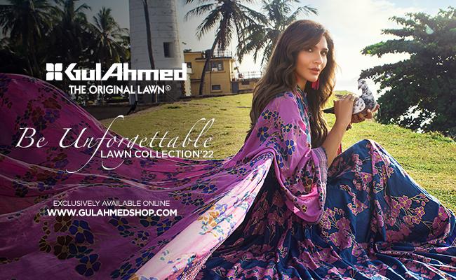 GulAhmed Lawn 2022 Collection