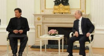 PM Imran Khan & President Putin hold one-on-one meeting in Moscow