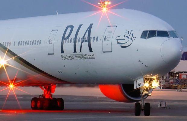 PIA flight for Poland