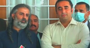 Shahzain Bugti announces separation from the government