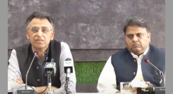 Letter Controversy: Asad Umar alleges Nawaz Sharif involved in sending the threatening letter to PM