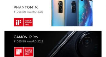 iF DESIGN AWARD 2022; TECNO Phantom X and CAMON 19 Pro Win awards for outstanding product design