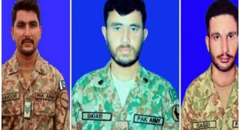 Three Pak Army soldiers martyred in another cross-border attack from Afghanistan