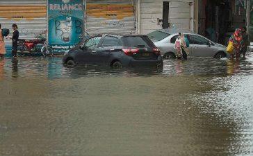 Urban flooding in Karachi