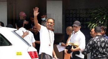 Will Smith arrives in India making his first appearance since Oscars 2022 slapping controversy