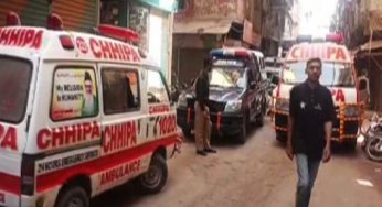 Atleast four injured in gas cylinder blast in Karachi