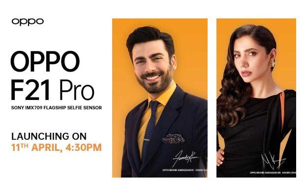 Mahira Khan and Fawad Khan roped in as the Brand Ambassadors for the Fantastic OPPO F21 Pro