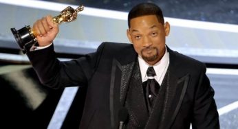 Will Smith banned from Oscars for the next 10 years!