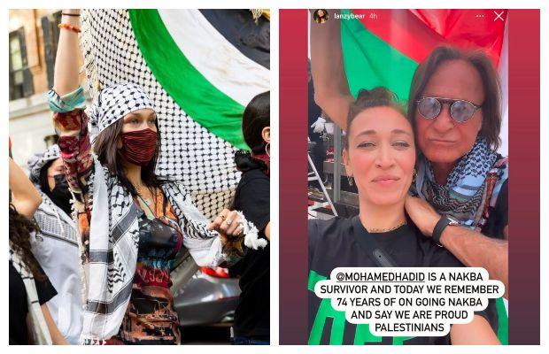 Bella Hadid's note for Nakba Day