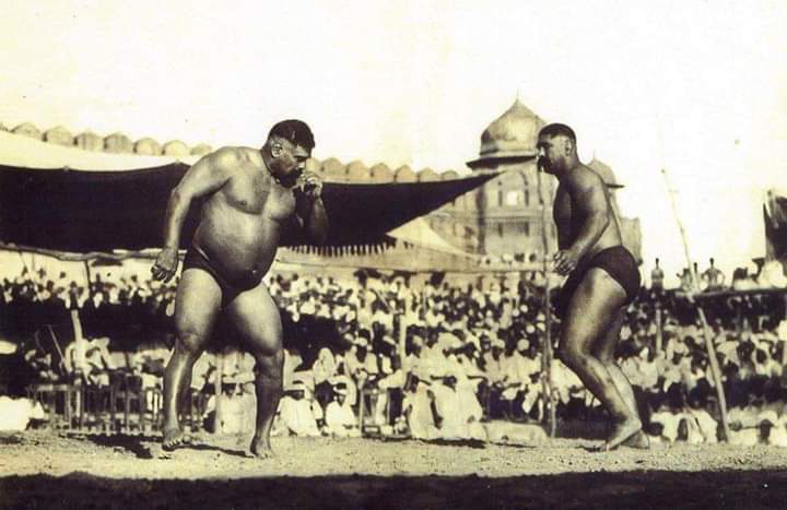 Gama Pehlawan in fighting 