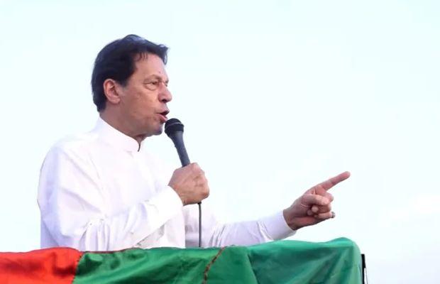 Imran Khan at Sawabi Jalsa