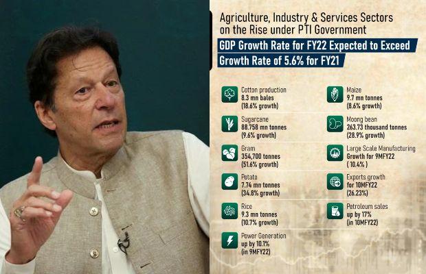 Imran Khan's govt performance chart