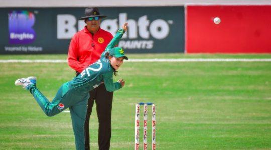 Tuba Hassan international cricket debut