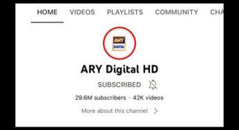 ARY Digital’s YouTube channel recovered after a brief hacking episode