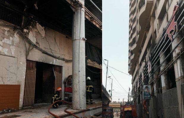 Karachi Building fire