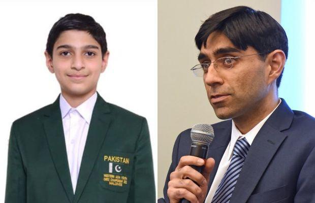 Moeed Yusuf’s son qualifies