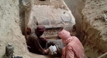 Taliban dig out Mullah Omar’s vehicle hidden underground