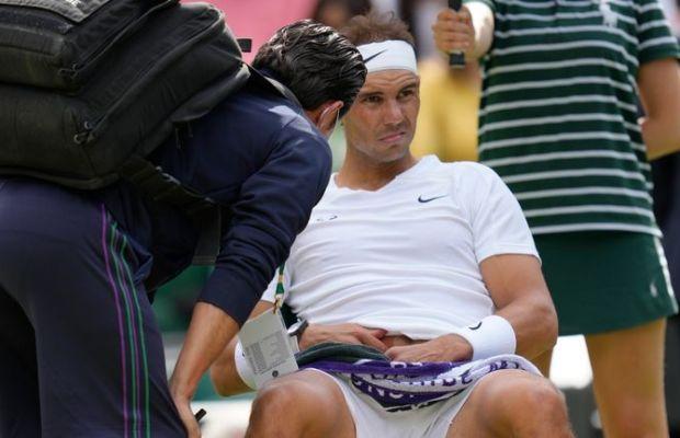Nadal withdraws from Wimbledon