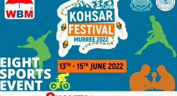 WBM Sponsors Kohsar Festival 2022 to Promote Tourism & Sports in Murree