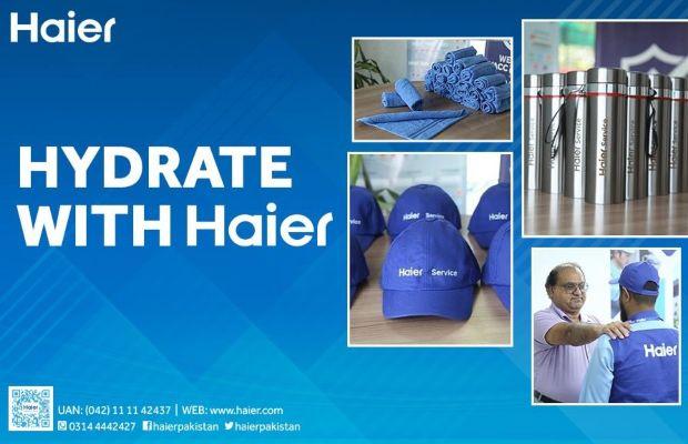Hydrate with Haier