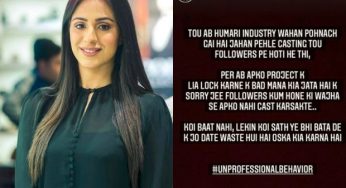 Maham Aamir Calls Out Production Houses for Casting Based on Instagram Followers