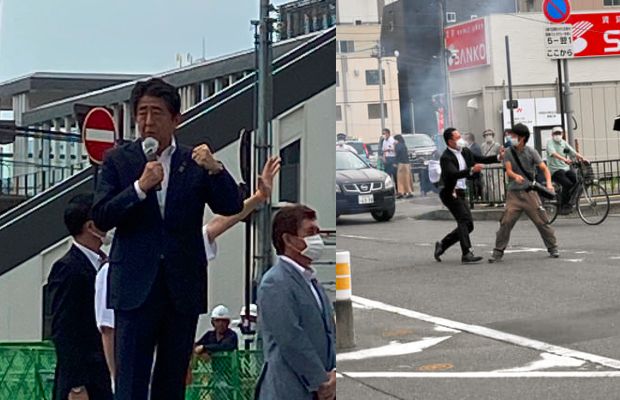 Shinzo Abe shot