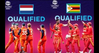 Zimbabwe and the Netherlands qualify for the T20 World Cup