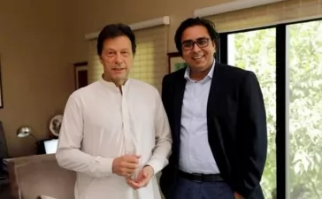 Imran Khan and Shahbaz Gill
