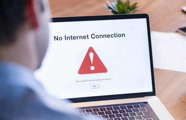 Internet services interrupted