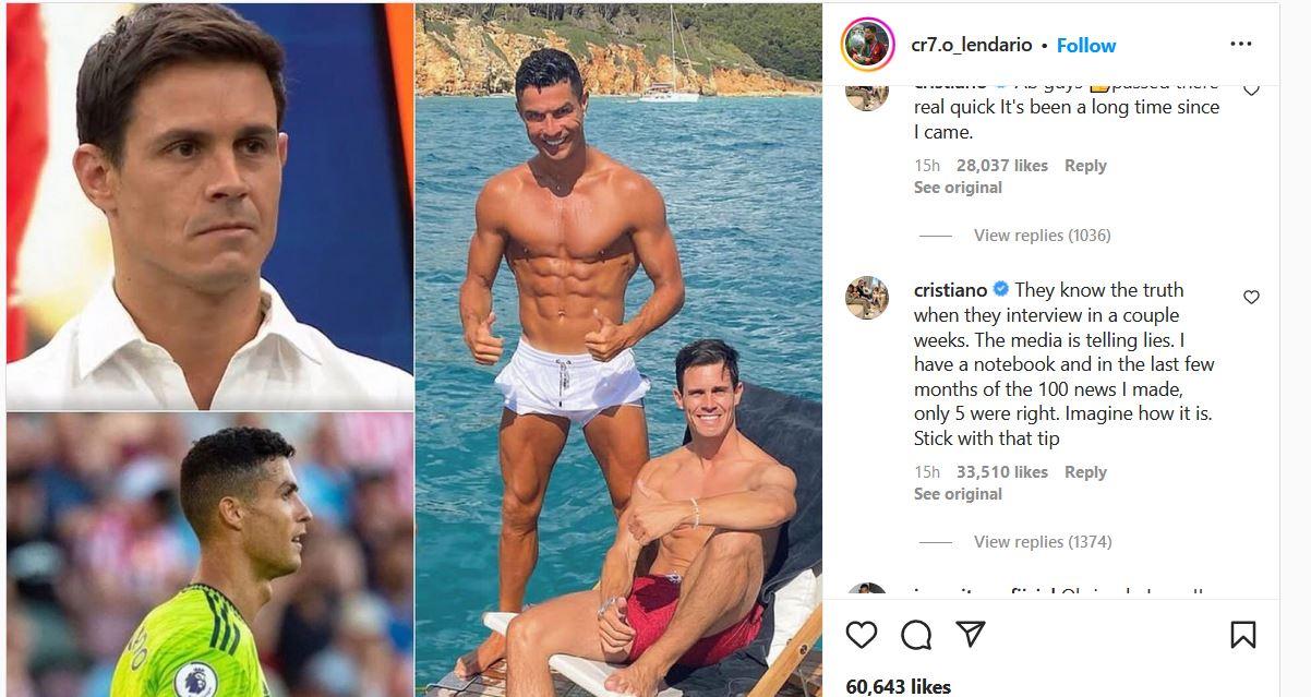 Ronaldo instagram