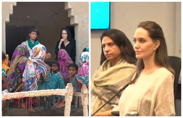 Angelina Jolie in Pakistan