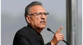 President Alvi distances himself from Imran Khan’s remarks on COAS appointment