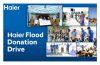 Haier Flood Donation Drive
