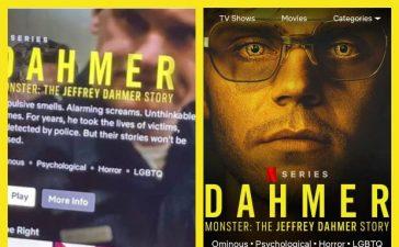 Netflix LGBTQ tag on Dahmer
