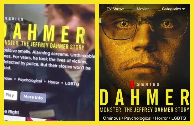Netflix LGBTQ tag on Dahmer
