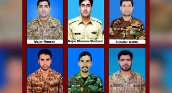 6 Pakistan Army officials martyred in a helicopter crash in Harnai: ISPR