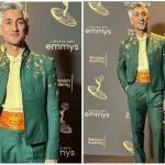 Tan France once again opts for Mohsin Naveed Ranjha's attire for the Emmy Awards