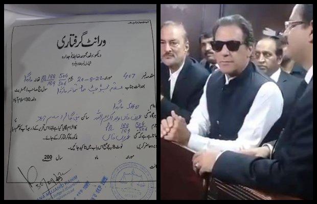 Imran Khan’s arrest warrant issued