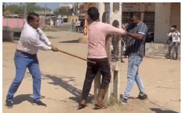 Muslim men flogged in Gujarat