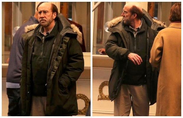 Nicolas Cage is sporting a new look for his newest film role