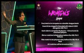 PCB announces WomenLeagueT20