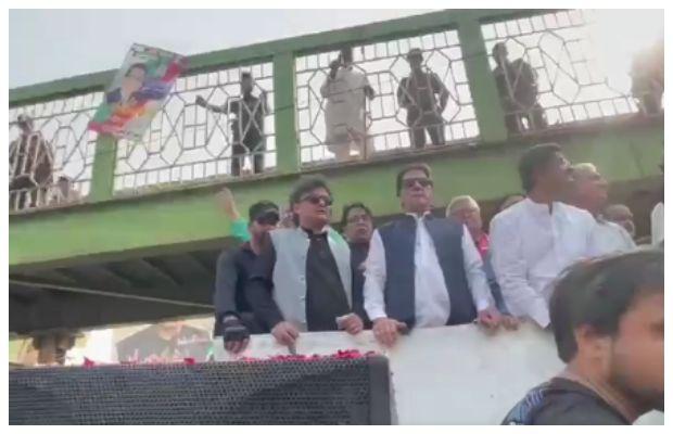 PTI Long March Day 3: Imran Khan responds to PM Shehbaz’s claims in speech at Muridke