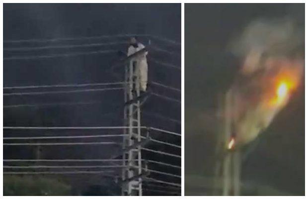 PTI supporter gets electrocuted in Rawalpindi during protests