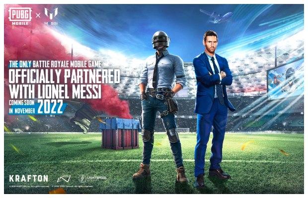 PUBG MOBILE ANNOUNCES COLLABORATION WITH LEGENDARY FOOTBALL ICON LIONEL MESSI