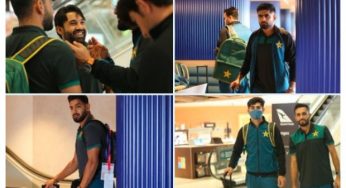 Pakistan squad reaches New Zealand for T20I tri-series