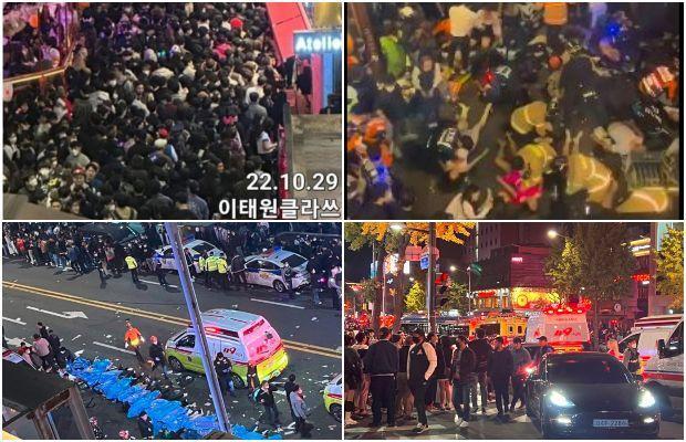 Seoul Halloween stampede leaves at least 120 dead, more than 100 injured