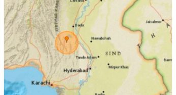 4.4 magnitude earthquake jolts Sehwan and surrounding areas