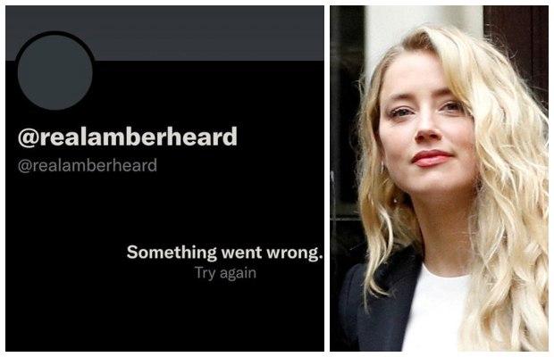 Amber Heard deactivates her verified Twitter account