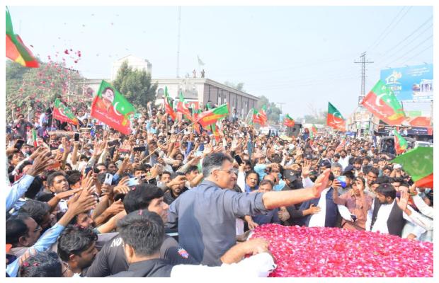 PTI resumes Long March from Punjab’s Lala Musa today