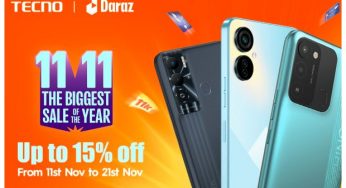 TECNO Collaborates With Daraz for its 11:11 Sale Featuring amazing discounts